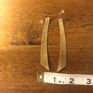 Nickel & Suede Jewelry - Nickel & Suede Accent Leather Earrings Nickel & Suede Jewelry - Nickel & Suede Accent Leather Earrings